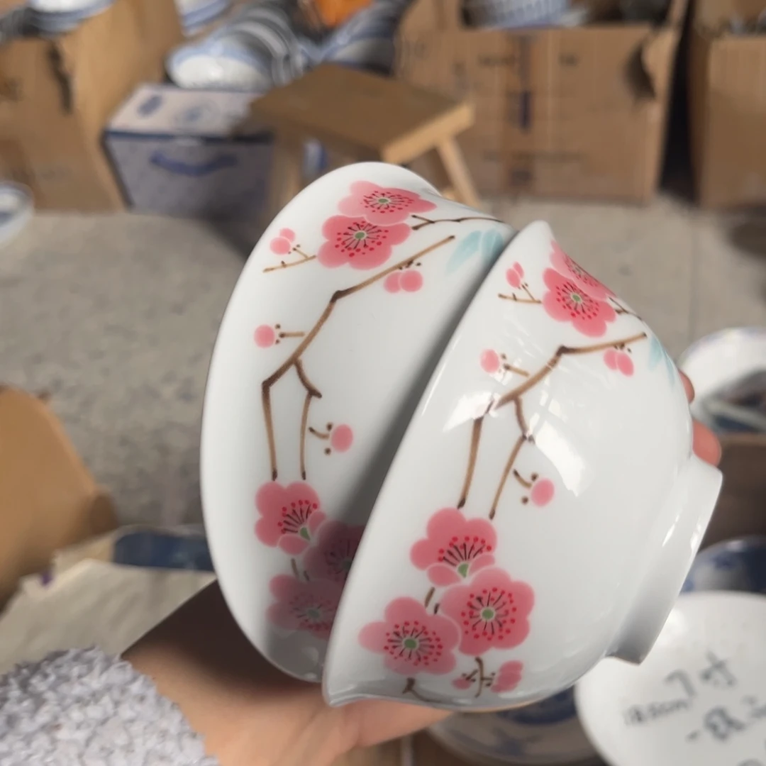 碗景德镇高温细白瓷