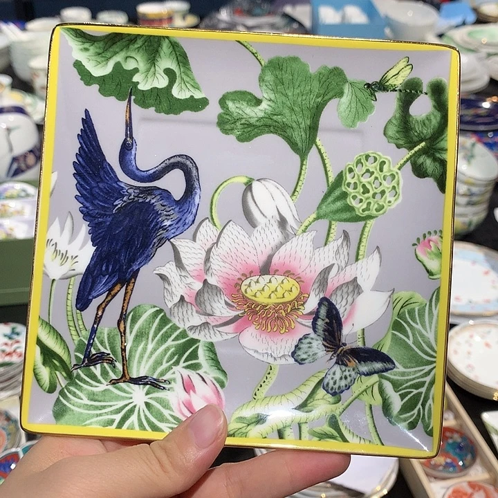 瓷片点心盘点心盘