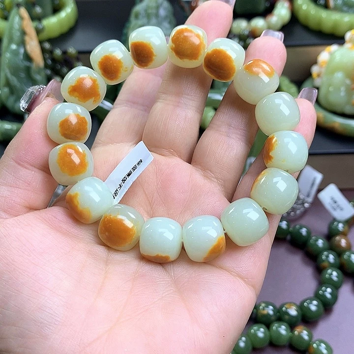 手串未镶嵌透闪石质玉光***车