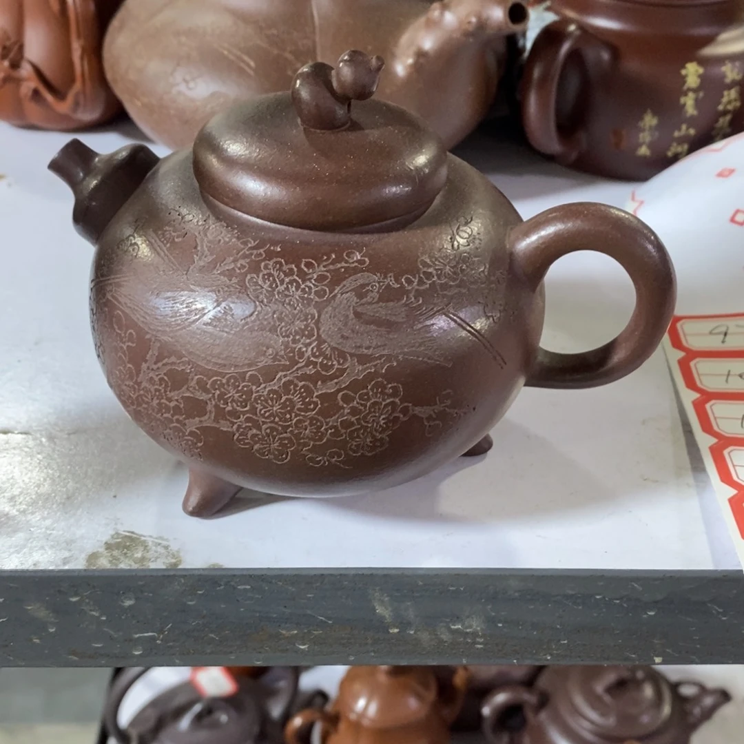紫砂茶壶原矿手工96