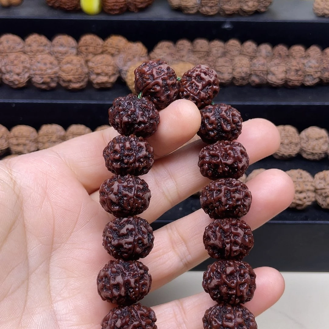 M***虎手串金刚菩提19mm老五星蜂窝