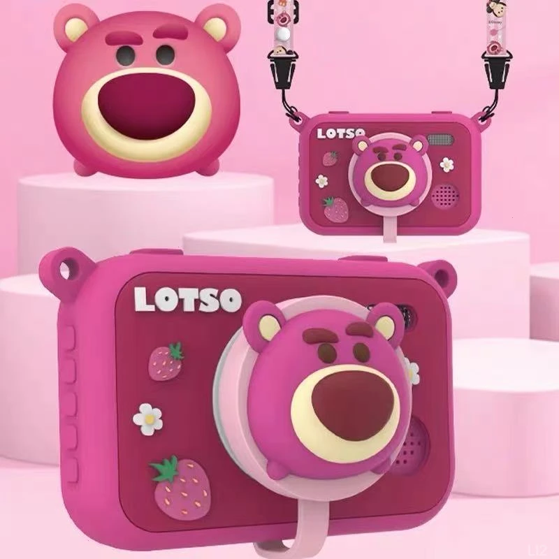 迪士尼正版音乐数码相机3.5寸前后4800W高清触屏拍照摄像儿童礼物