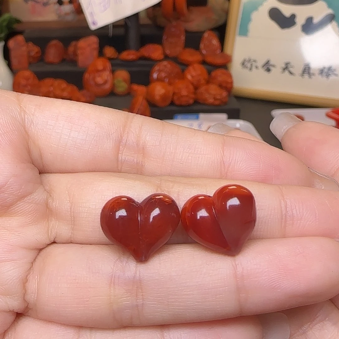 南红玛瑙未镶嵌吊坠(不含链)