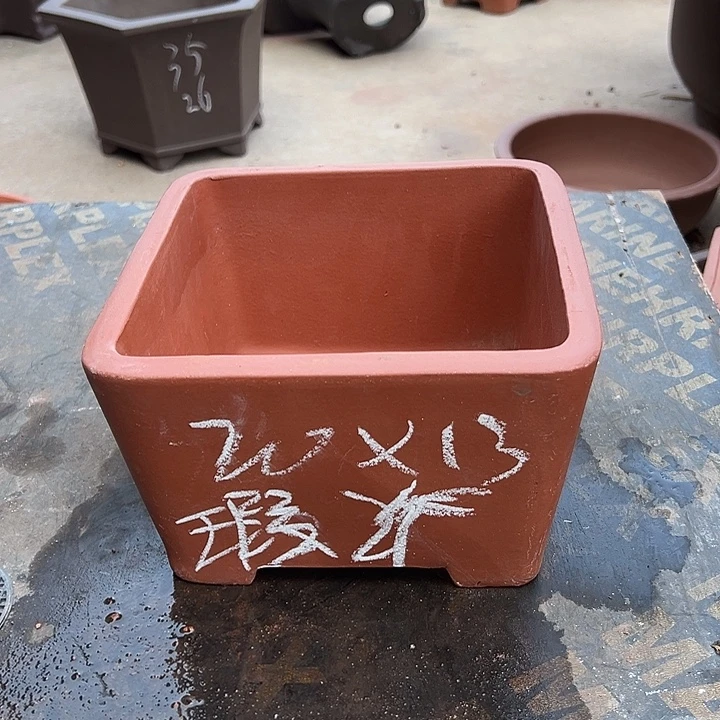 紫砂花盆透气花盆