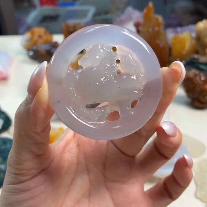 未镶嵌吊坠(不含链)玛瑙/玉髓