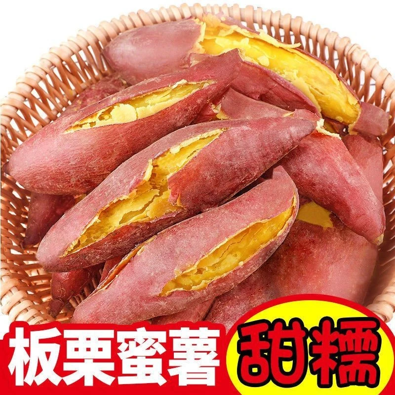正宗沙地蜜薯黄心板栗薯新鲜红薯现挖糖心山芋番薯西瓜红香甜地瓜