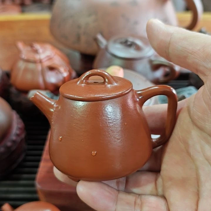 茶壶紫砂宜兴砂壶，全手工，容量，100CC