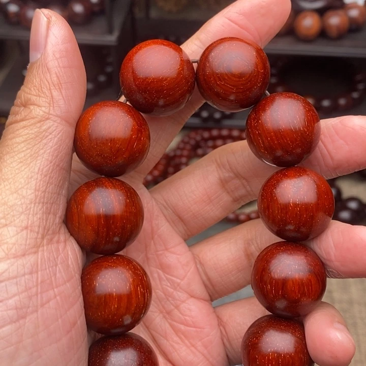 檀香紫檀（小叶紫檀）手串/手链2.0泥料小满金星特价款