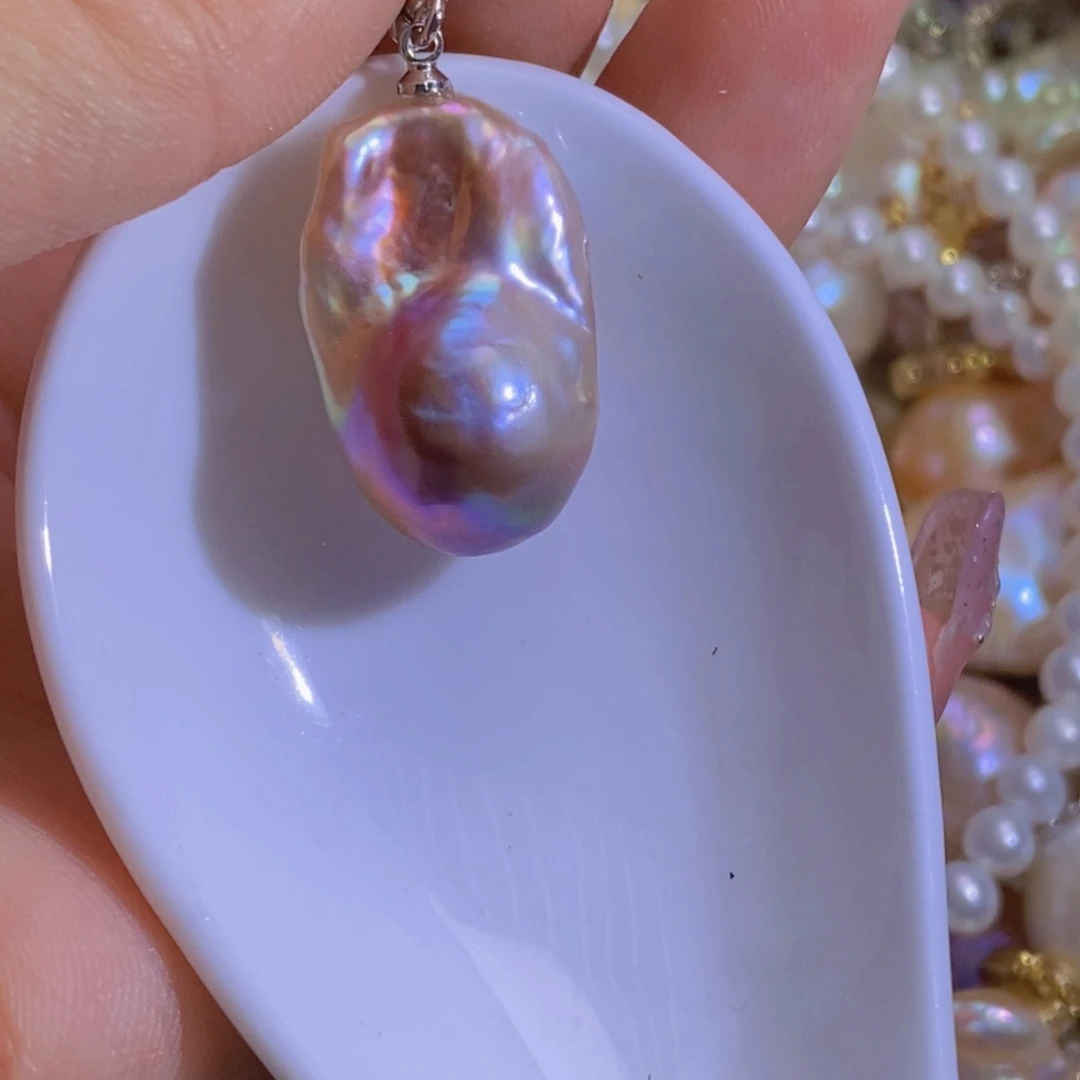 合金淡水珍珠天然淡水珍珠