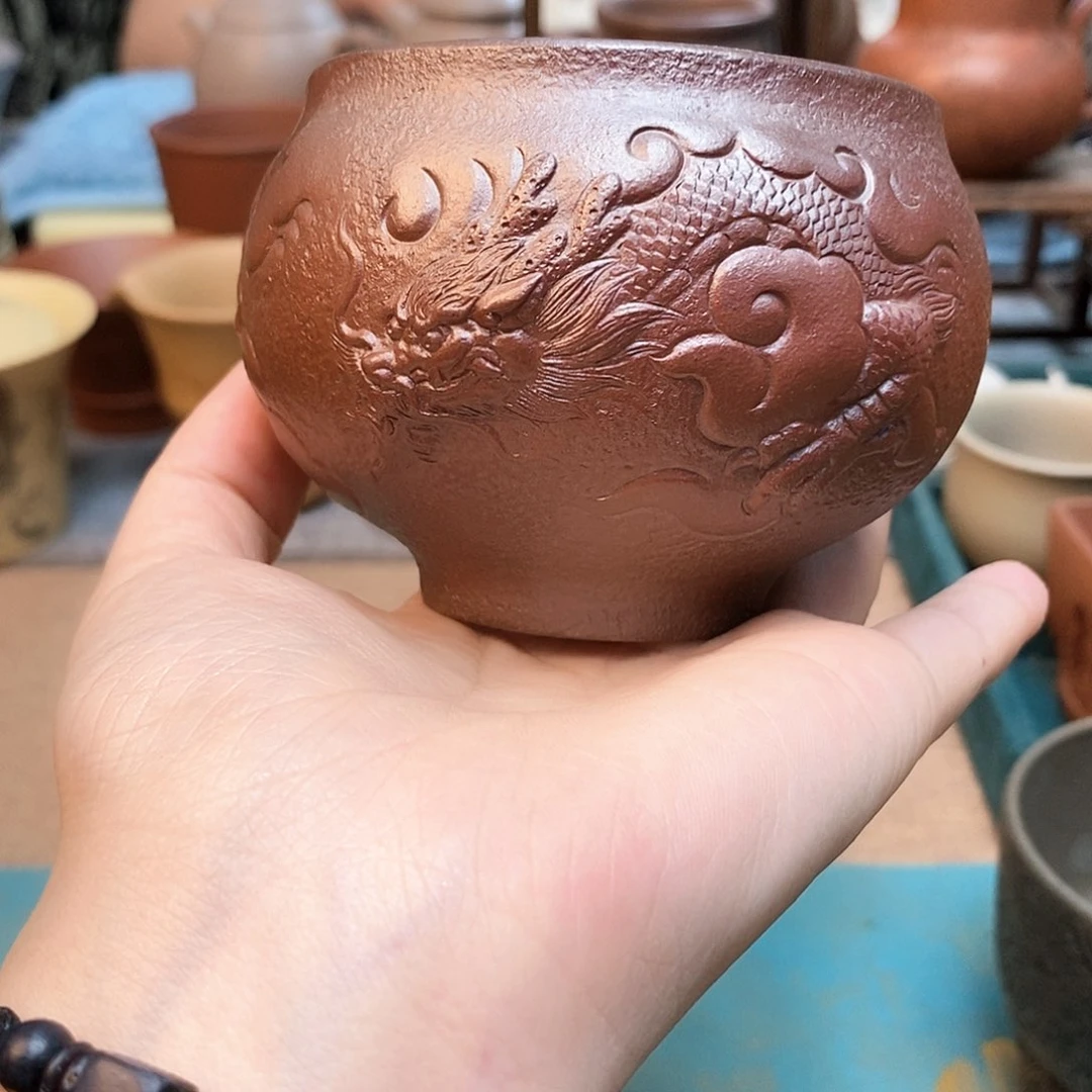 茶杯紫砂茶*韵宜兴紫砂杯