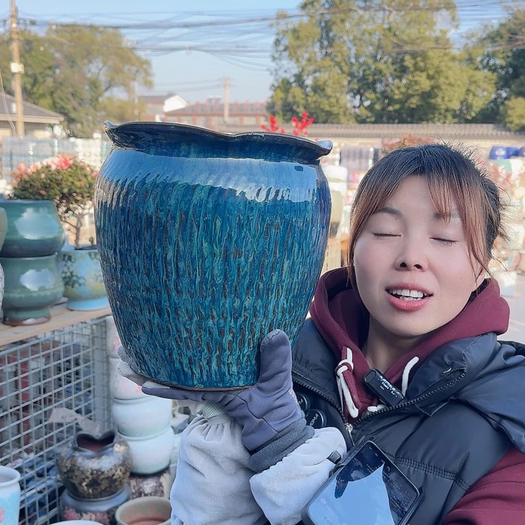 王嫂花盆1207-383高26口24