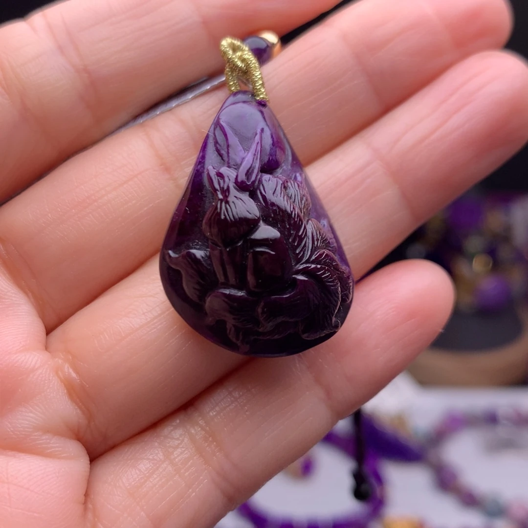 苏纪石（舒俱来）未镶嵌吊坠