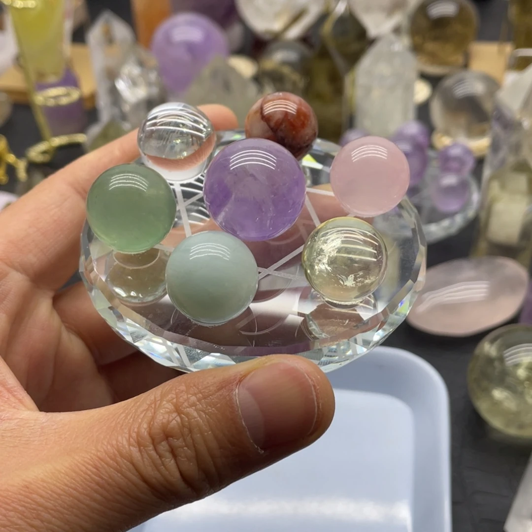 水晶27未镶嵌胡**胡七星镇