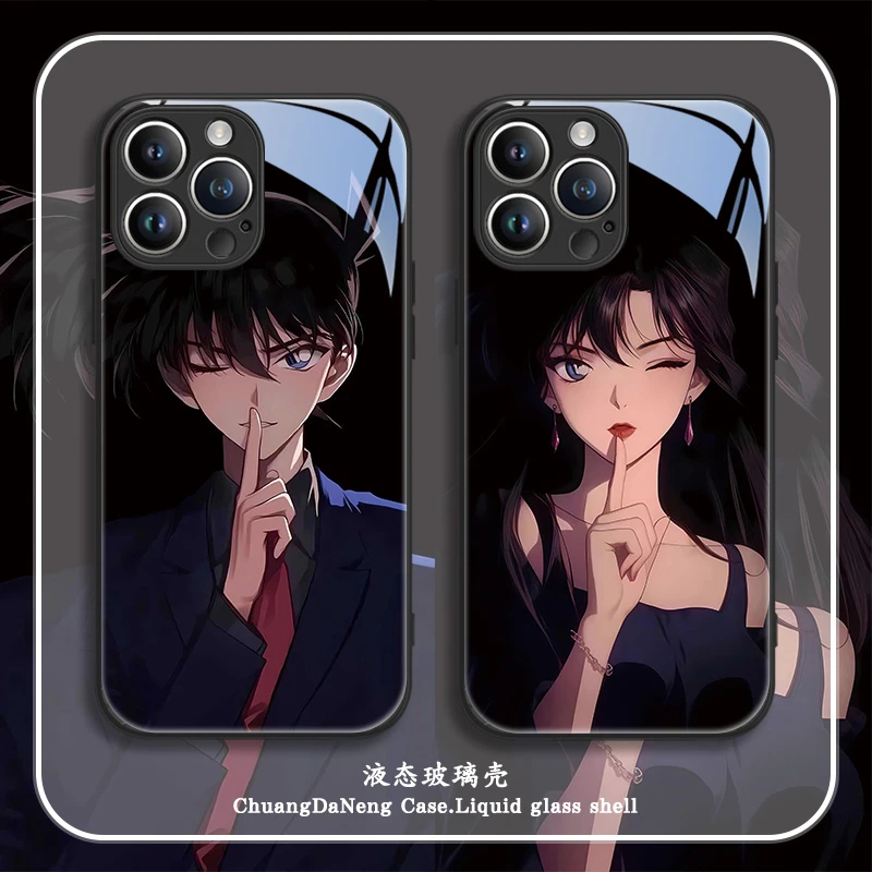 名侦探柯南适用于苹果/华为/小米/vivo/OPPO动漫情侣潮流手机壳