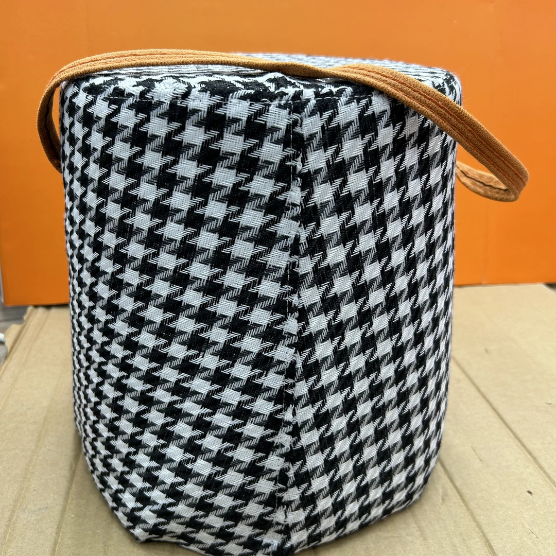 家用千鸟格凳子bm