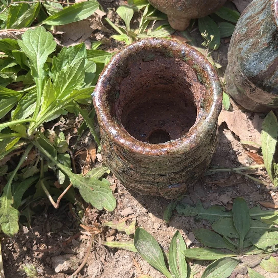 泥塑用****9古镇炻陶花盆