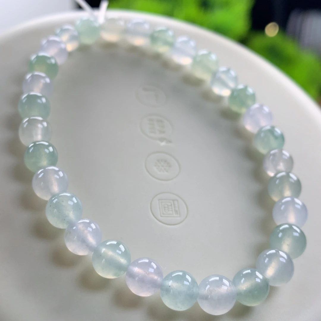 翡翠未镶嵌手链卡6