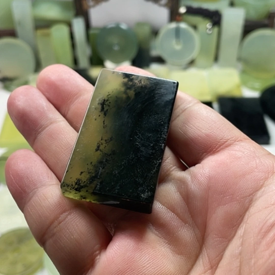 【闪购商品】未镶嵌岫玉挂件李*