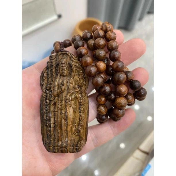 观音吊坠带链子 A142