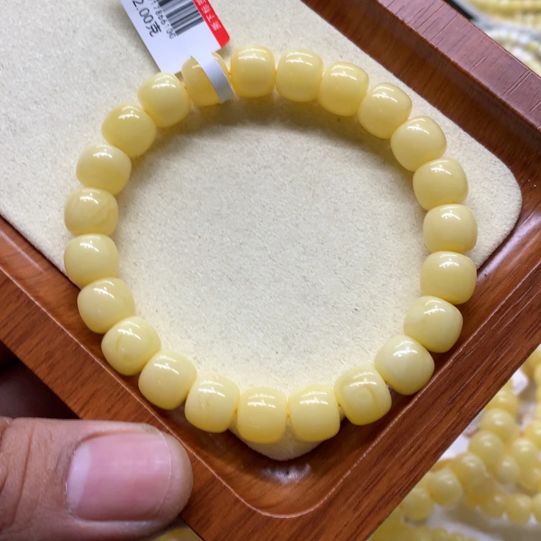 蜜蜡未镶嵌手链蜜蜡