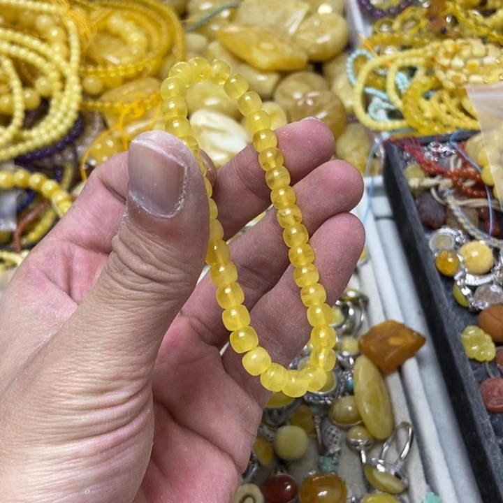 裸石蜜蜡未镶嵌多样性发货