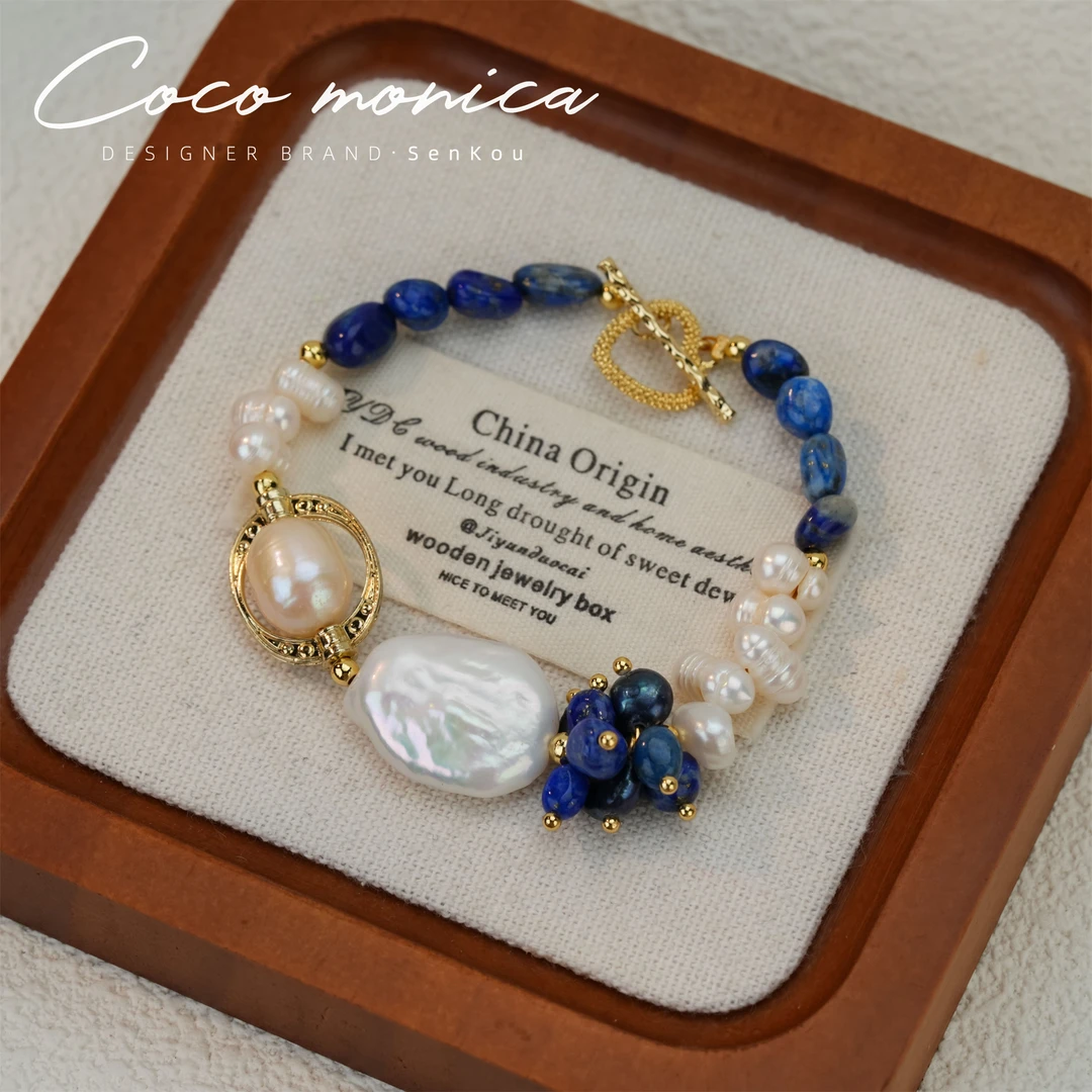 【小霞珠宝】手链 手工气质轻奢百搭复古法式小众AB606