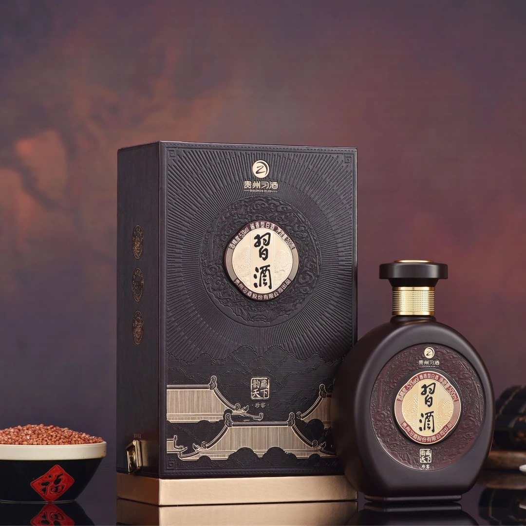 习酒韵藏天下2023年（珍窖）酱香型白酒送礼佳品500ml/瓶53%Vol500