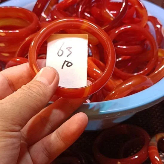 玛瑙/玉髓未镶嵌手镯