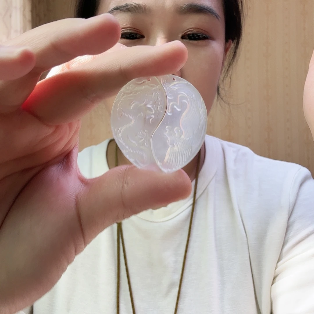 蛇纹石玉合金颈饰