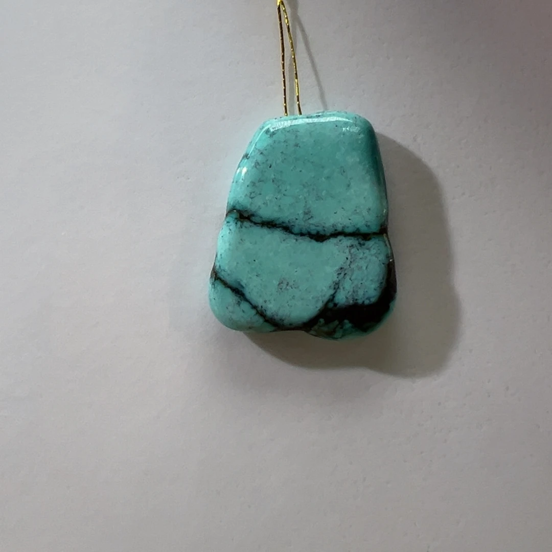 绿松石未镶嵌挂件