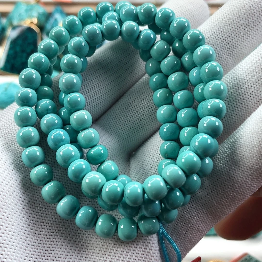 绿松石未镶嵌车挂