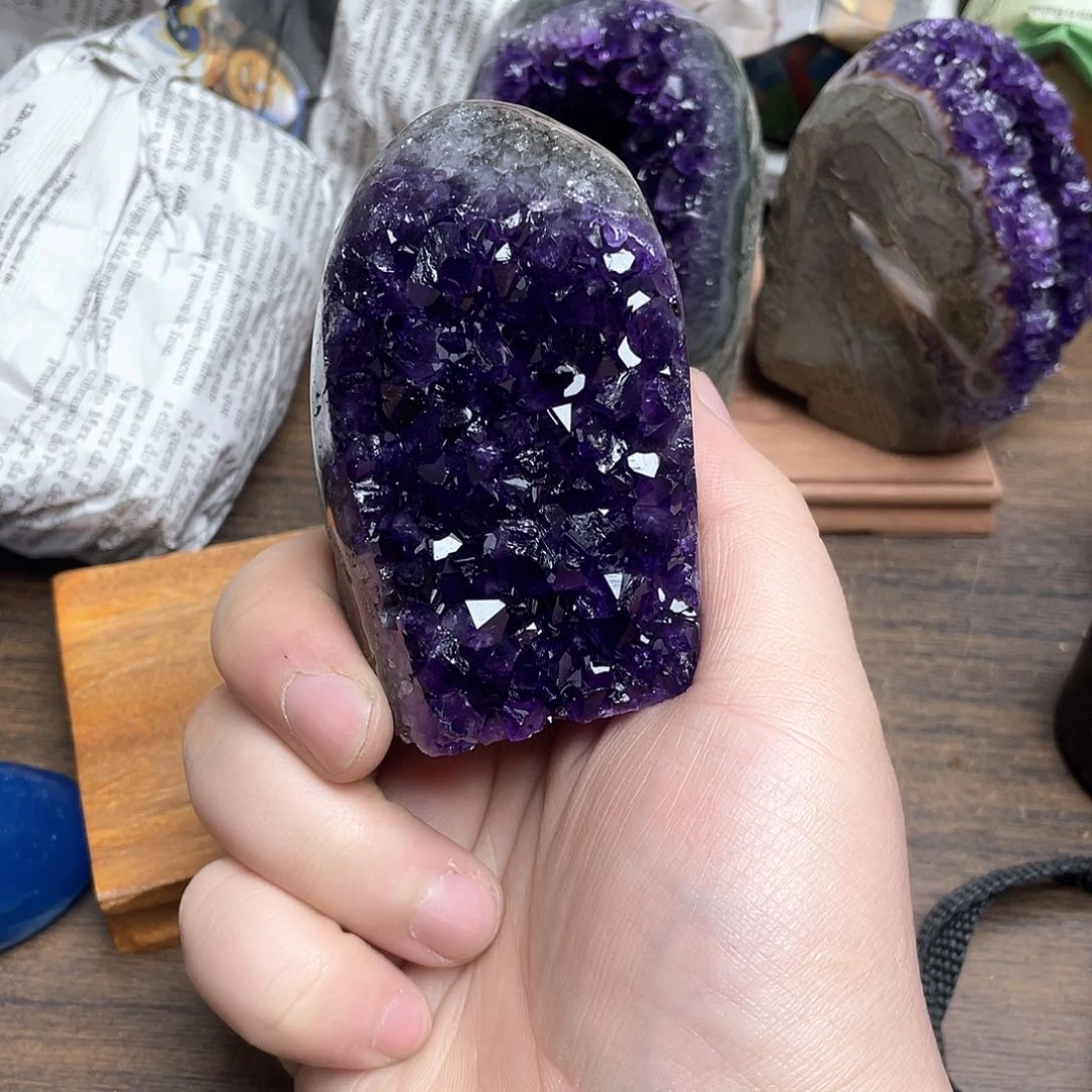 紫晶大型摆件（非配饰）未镶嵌