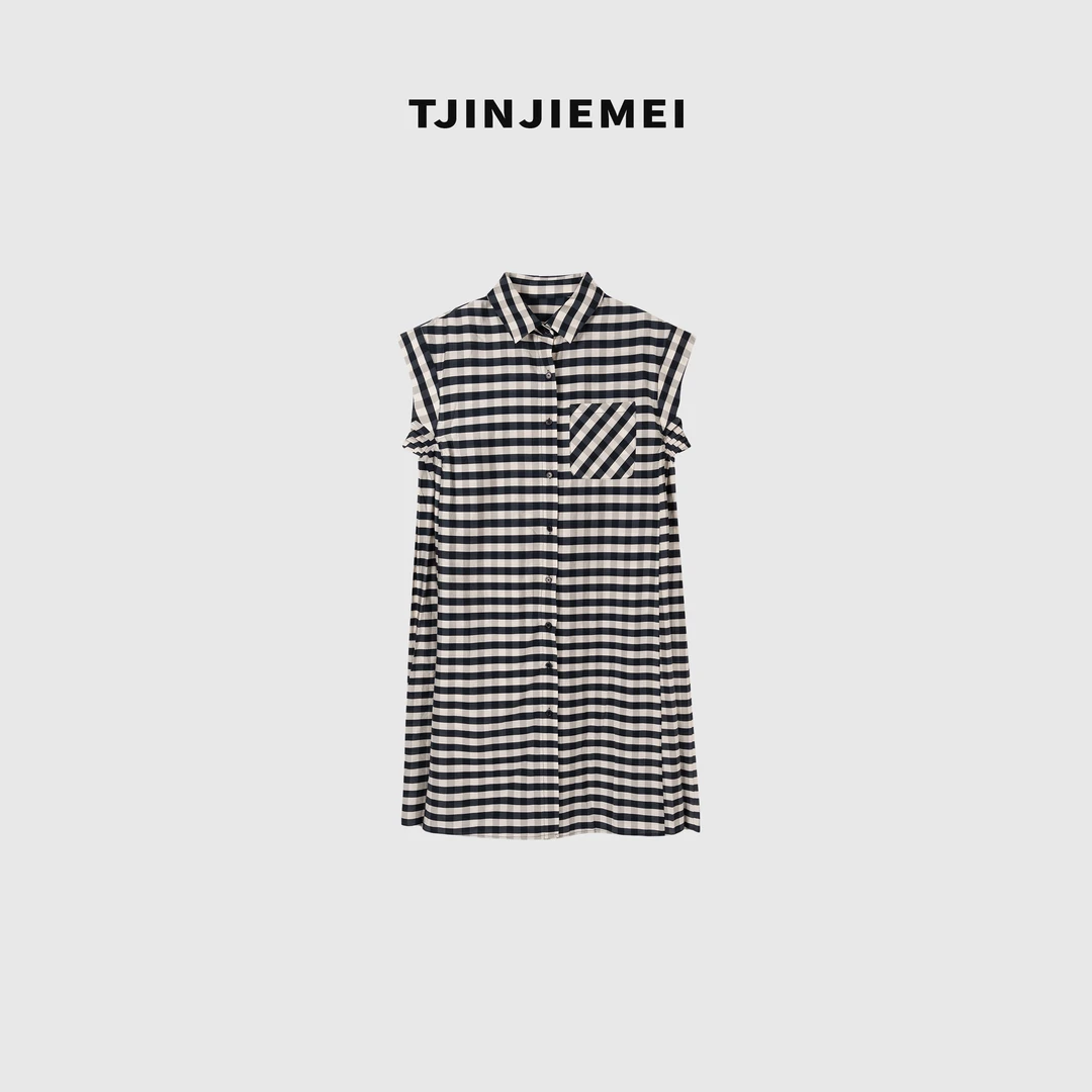 T井姐妹【休闲模式】夏季新款设计感宽松连衣裙LYQ2506-525D525