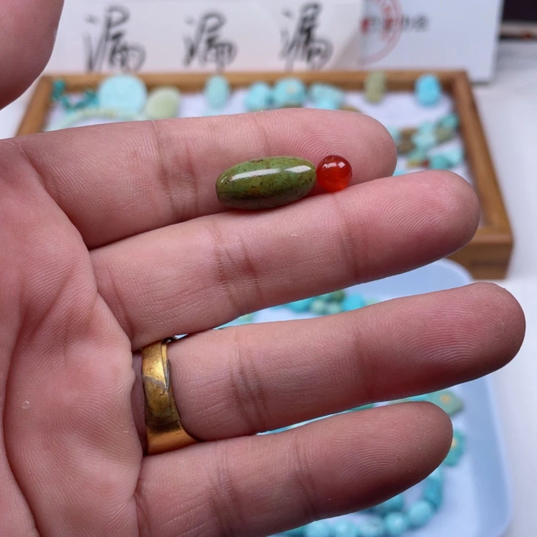 南红玛瑙未镶嵌颈饰176