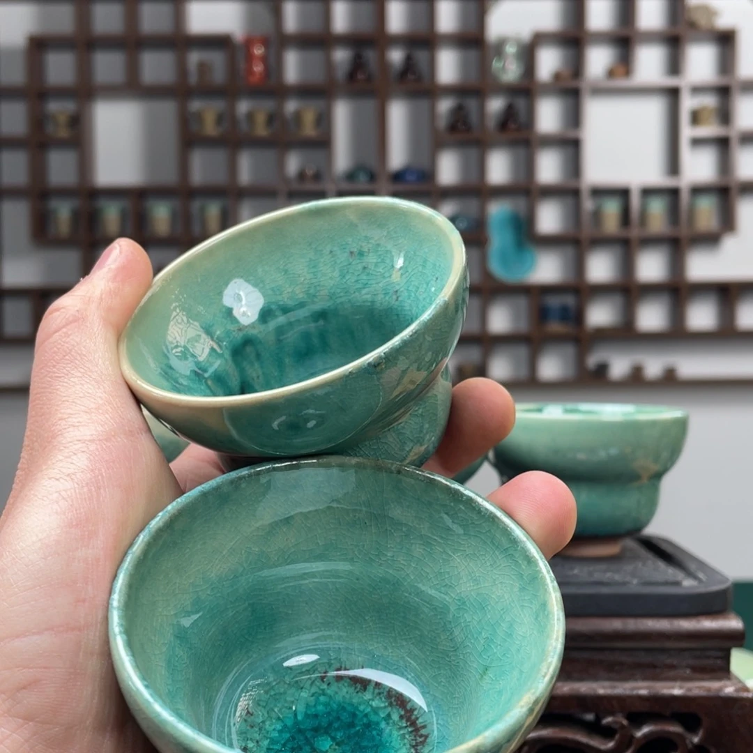 杯吾**头云滇陶器主人杯