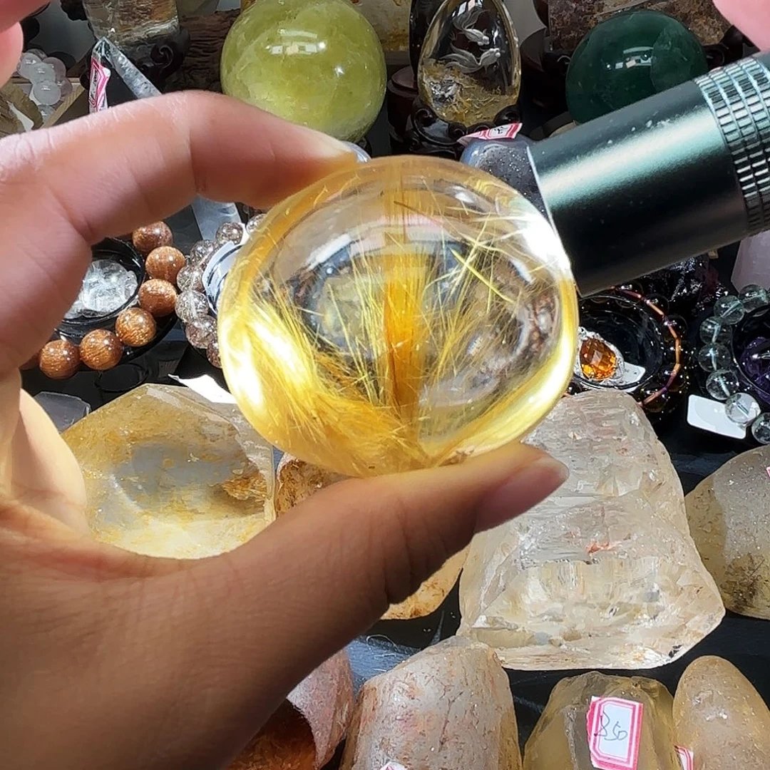 水晶未镶嵌手链天然
