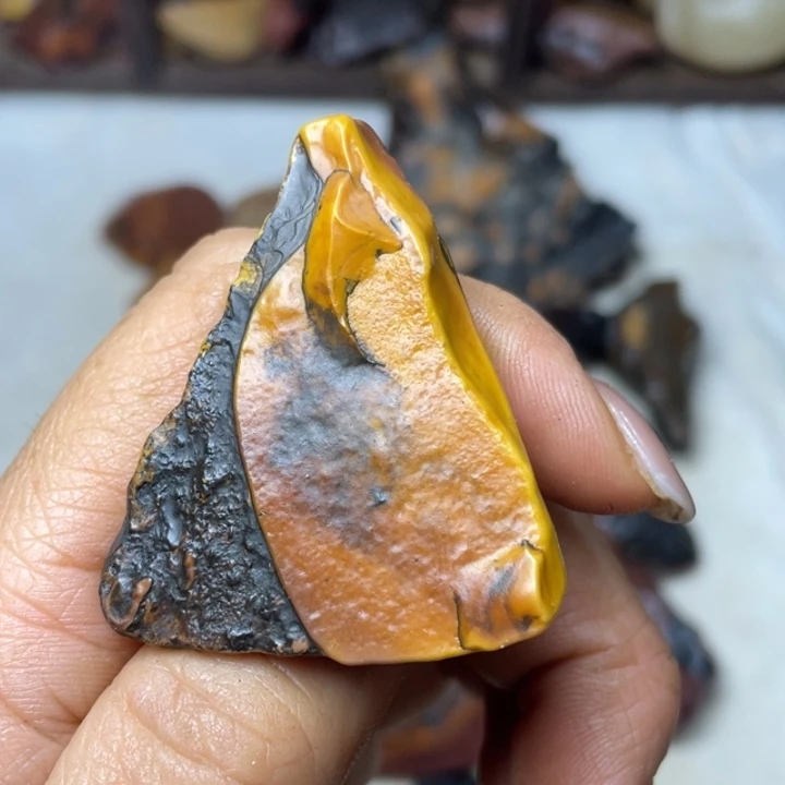 三***立石材戈壁牧民美石原石