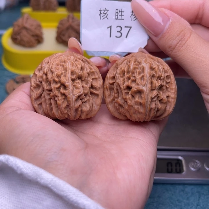 把件文玩核桃汗高楼41.137
