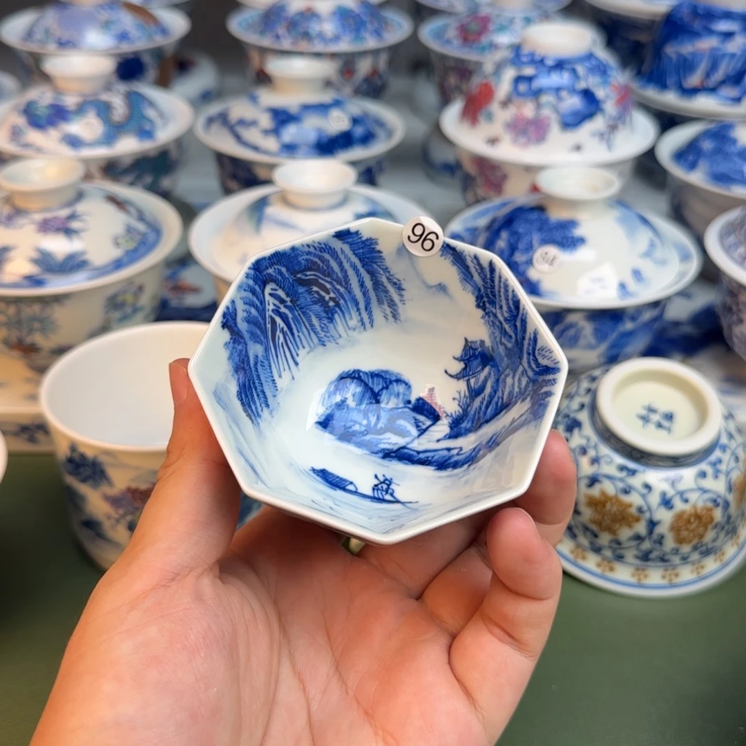 彦祖纯手工手绘茶具96
