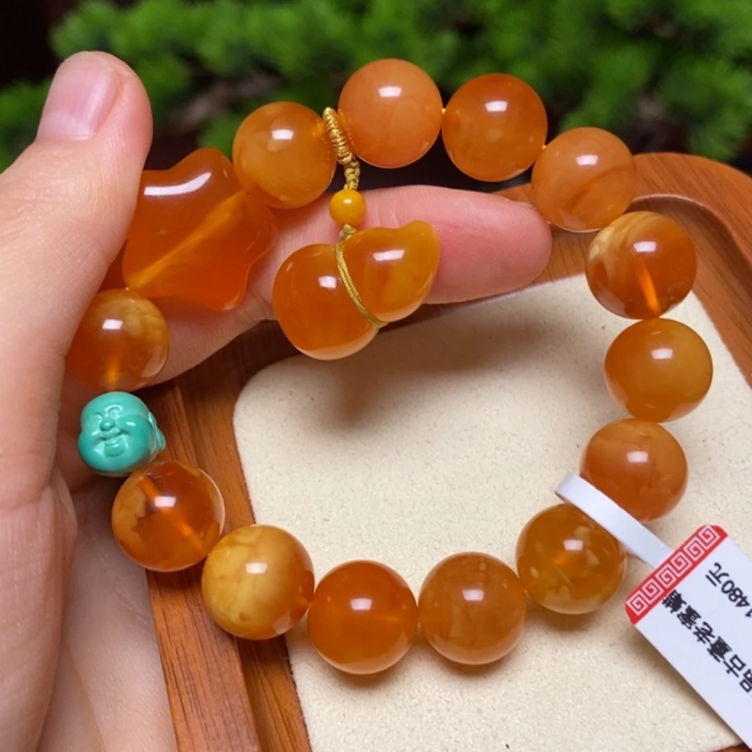 【闪购商品】手链蜜蜡未镶嵌手串