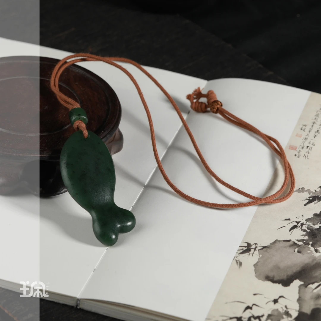 池鲤|和田玉*项链*未镶嵌CYB25040416多样性发其一