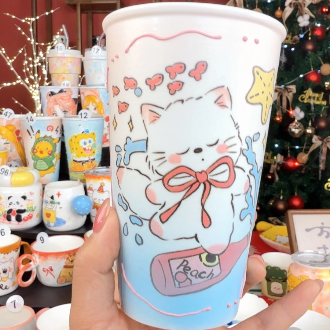 陶景德镇手绘高温釉下彩