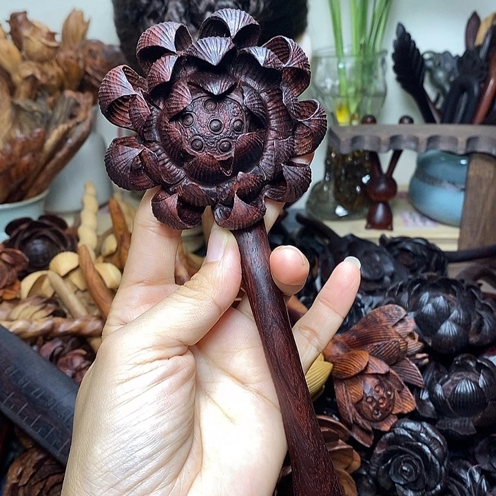 檀香紫檀（小叶紫檀）大莲花