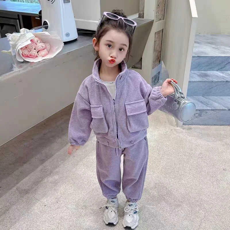 现货Z208女童秋季套装