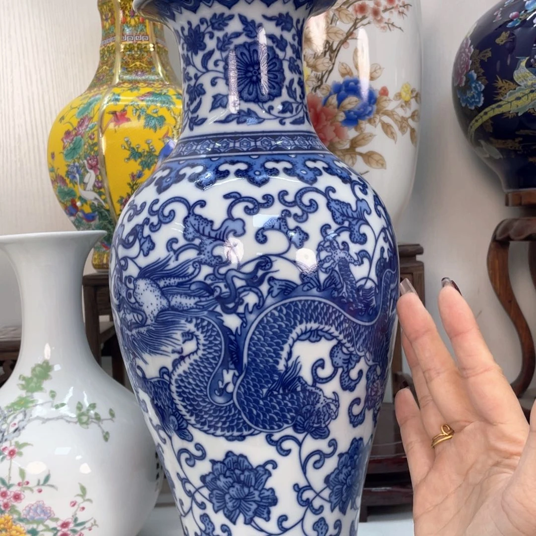 摆件景德镇陶瓷现代工艺品摆件