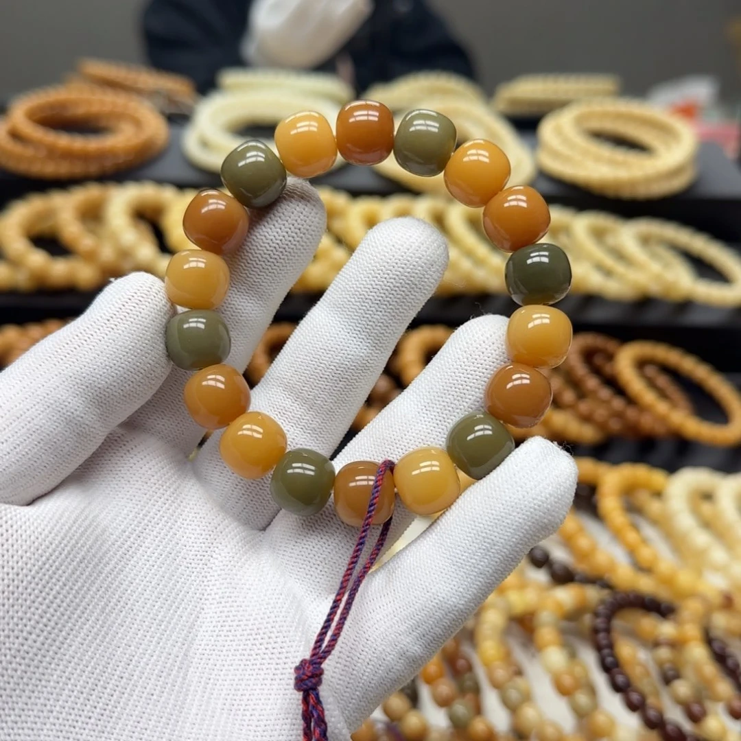 菩提根/象牙果手串12×13 5年 微瑕