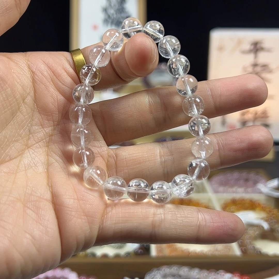 水晶手链未镶嵌白水晶