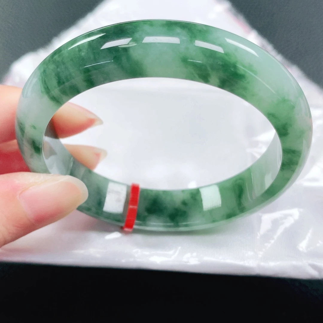 未镶嵌手镯翡翠56圈