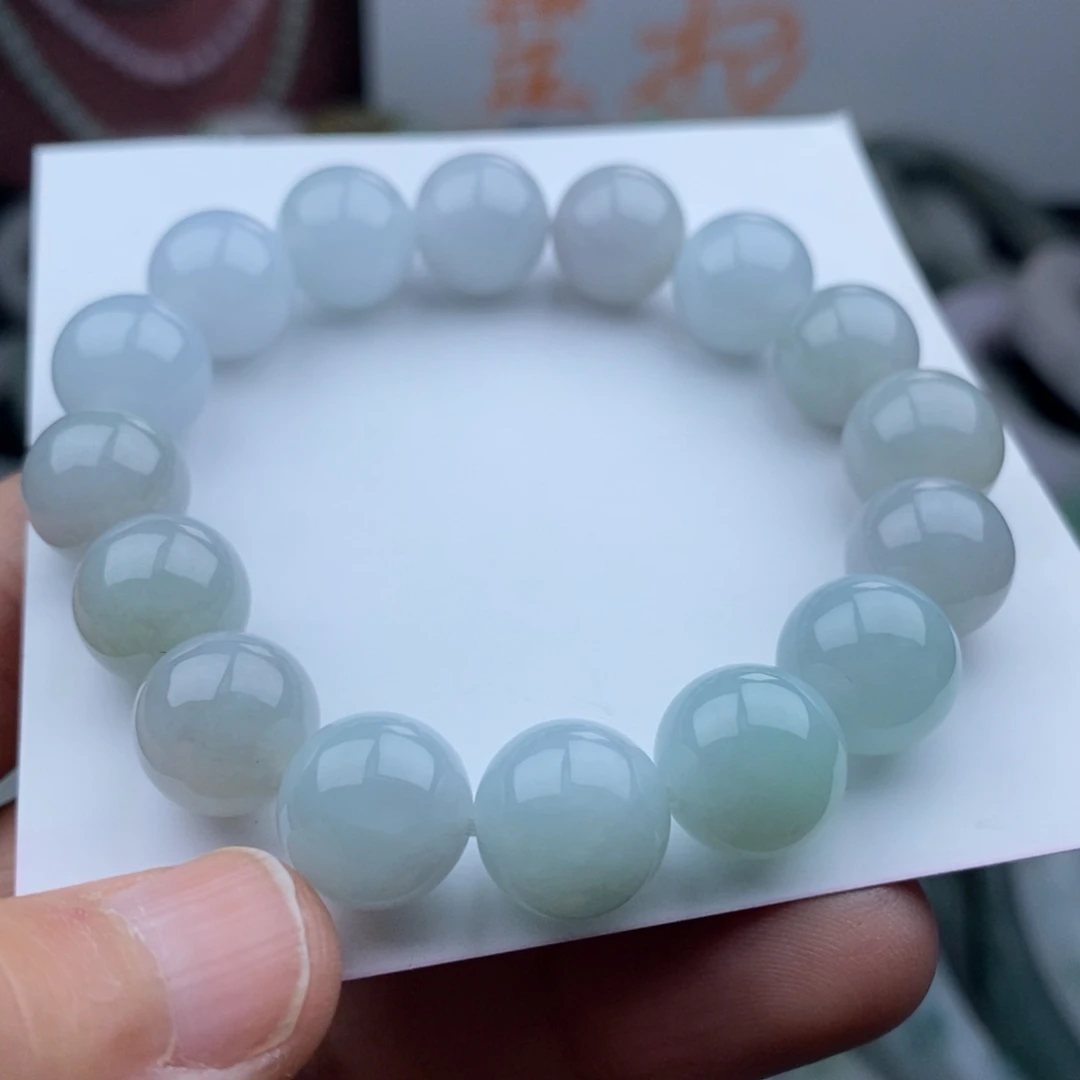 翡翠手链未镶嵌手串