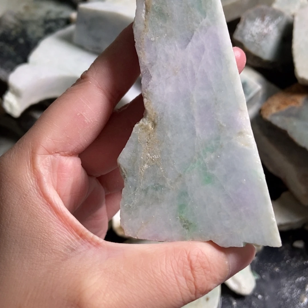 翡翠未镶嵌挂件天然翡翠